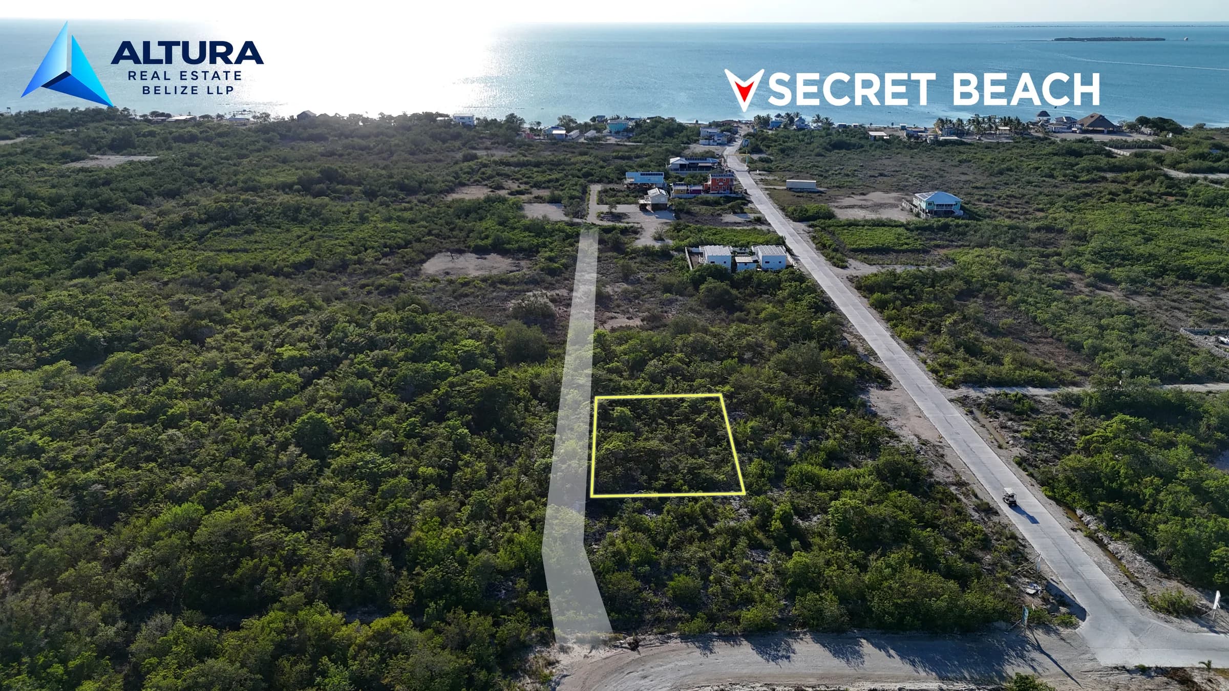 🌴 Prime 100' × 100' Lot Near Secret Beach, Ambergris Caye – Just 2nd Lot from Main Road! 🇧🇿 - Photo 2